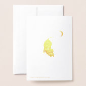 愛猫の挨拶を楽しむ 箔カード (裏面封筒付き)