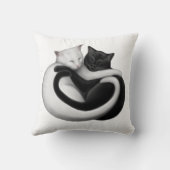 愛猫の枕 クッション (裏面)