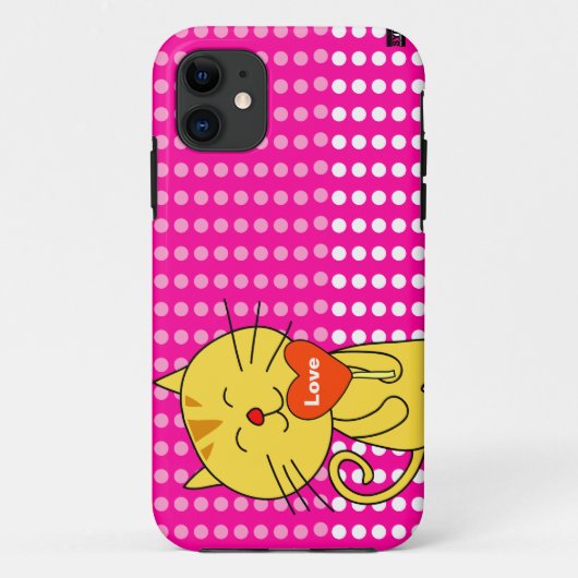 愛猫の棒つきキャンデーのiPhone 5の穹窖の箱 Case-Mate iPhoneケース (裏面)