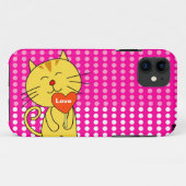 愛猫の棒つきキャンデーのiPhone 5の穹窖の箱 Case-Mate iPhoneケース (裏面(横))