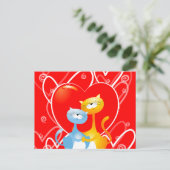 愛猫はがき ポストカード (スタンド正面)