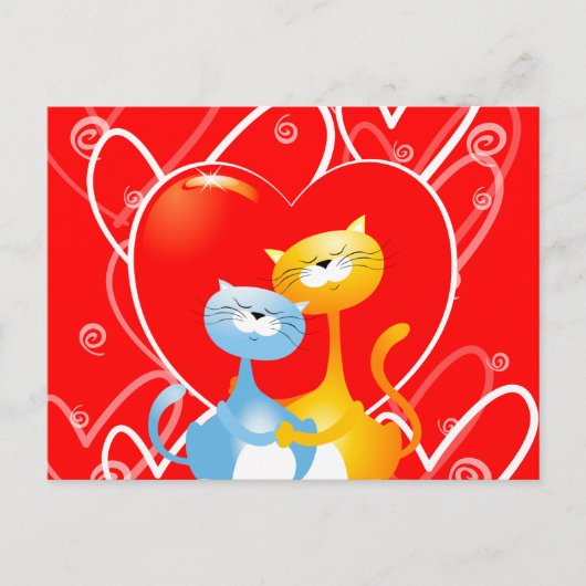 愛猫はがき ポストカード (正面)