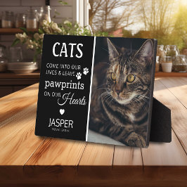 愛猫へのオマージュ | 追悼記念品 フォトプラーク