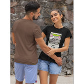 愛猫をテーマにしたプリンとビブ前向きス Tシャツ