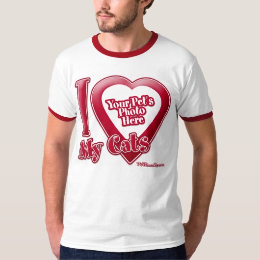 愛猫フォト Tシャツ (正面)