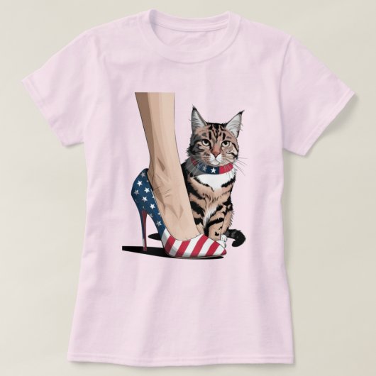 愛猫ママ Tシャツ (デザイン正面)