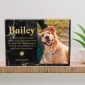 愛猫家や犬の愛猫家のペット記念悔やみや弔慰プレゼント フォトブロック