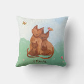 愛猫家 クッション (裏面)