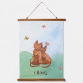 愛猫家 吊り下げ型タペストリー (正面)