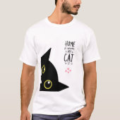 愛猫汗シャツ|過去記事 Tシャツ (正面)