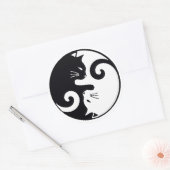 愛猫英陽 ラウンドシール (封筒)