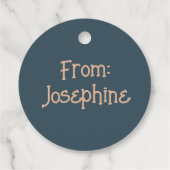 愛猫髪の手作り – ギフトラベル フェイバータグ (裏面)