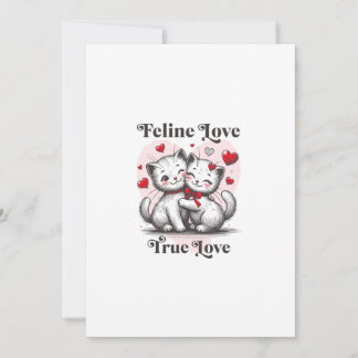 愛猫2匹の愛猫たち – スナグリングとスクラッチ 招待状