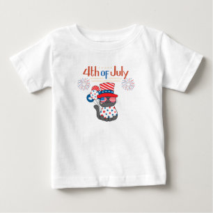 愛猫7月4日 ベビーTシャツ