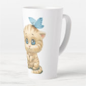 愛猫 カフェラテマグ (右アングル)