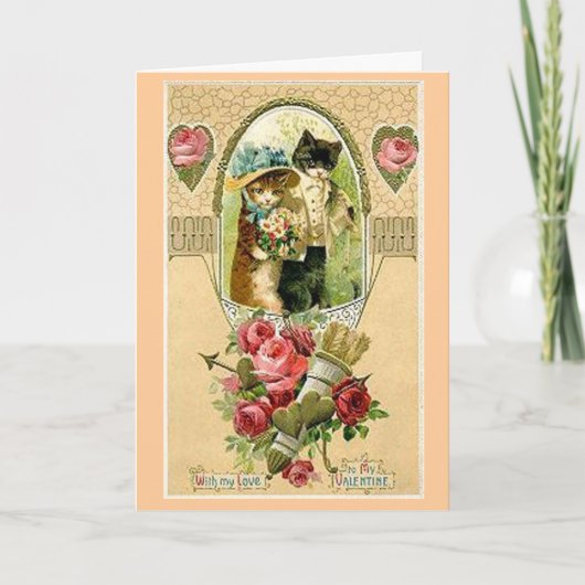 愛猫 – カード (正面)