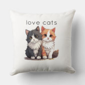 愛猫 クッション (裏面)