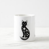 愛猫 コーヒーマグカップ (中央)