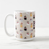 愛猫 コーヒーマグカップ (左)