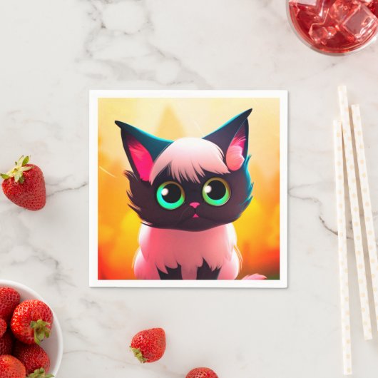 愛猫 スタンダードカクテルナプキン (インサイチュ)