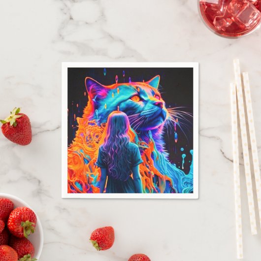 愛猫 スタンダードカクテルナプキン (インサイチュ)