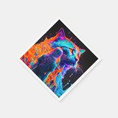 愛猫 スタンダードカクテルナプキン (角)