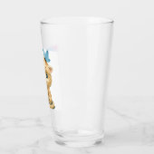 愛猫 タンブラーグラス (左)