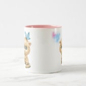 愛猫 ツートーンマグカップ (中央)