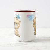 愛猫 ツートーンマグカップ (中央)