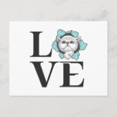 愛猫 ポストカード (正面)