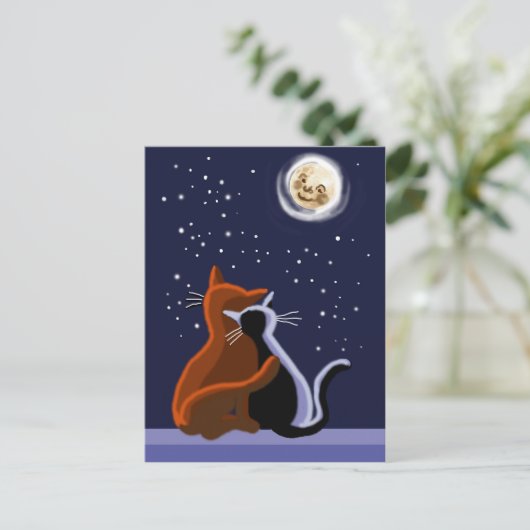 愛猫 ポストカード (スタンド正面)