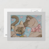 愛猫 ポストカード (正面/裏面)