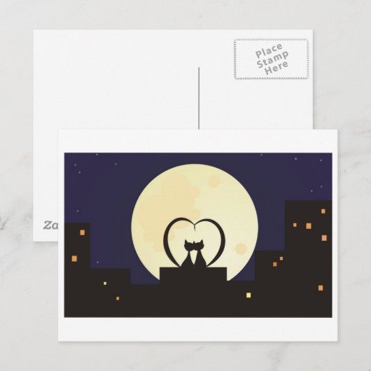 愛猫 ポストカード (正面/裏面)