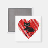 愛猫 マグネット (正面/裏面)