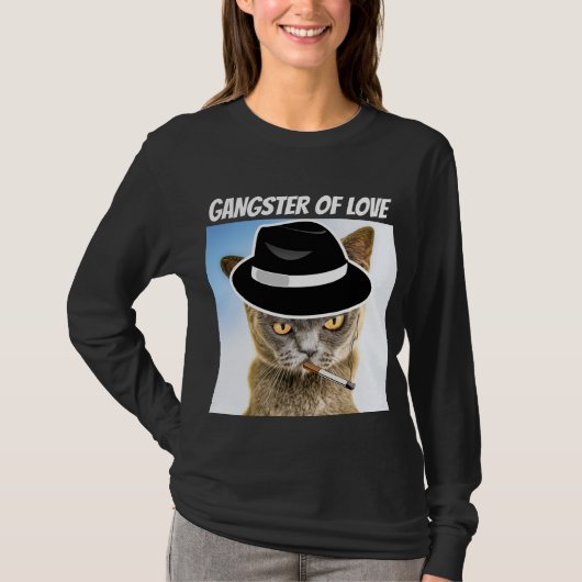 愛猫Tシャツのギャング Tシャツ (正面)