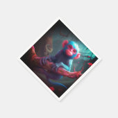 愛猿 スタンダードカクテルナプキン (角)