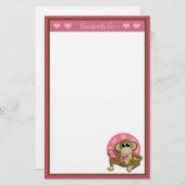 愛猿-パーソナライズな文房具 便箋 (正面/裏面)