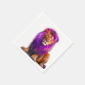 愛獅子 スタンダードカクテルナプキン (角)