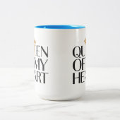 愛王室の ツートーンマグカップ (中央)