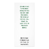 愛玩写真動物気に業のカスタム ラックカード (裏面)