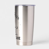 愛玩動物向け気におもしろい漫画「犬の毛はない」 保温保冷タンブラー (左面)