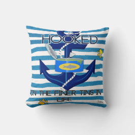 愛玩動物愛護の青い漁師の美意識 クッション