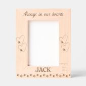 愛玩動物記念碑 レーザー彫刻フレーム (正面)