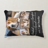 愛玩動物追悼パーソナライズされた詩4枚 アクセントクッション (正面)