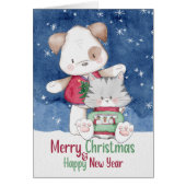 愛玩犬と猫 (正面)