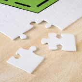 愛玩犬のパーソナライズ ジグソーパズル (側面)