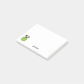 愛玩犬のパーソナライズ ポストイット (アングル)