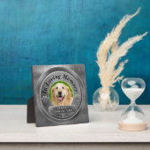 愛玩犬または猫記念碑 フォトプラーク (インサイチュ)