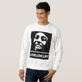 愛生きている生命 スウェットシャツ (正面フル)