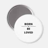 愛生まれされる マグネット (正面/裏面)